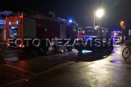 Požar u centru Banjaluke: Oštećeno više objekata (FOTO)