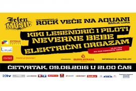 Rok veče na Akvani 9. juna