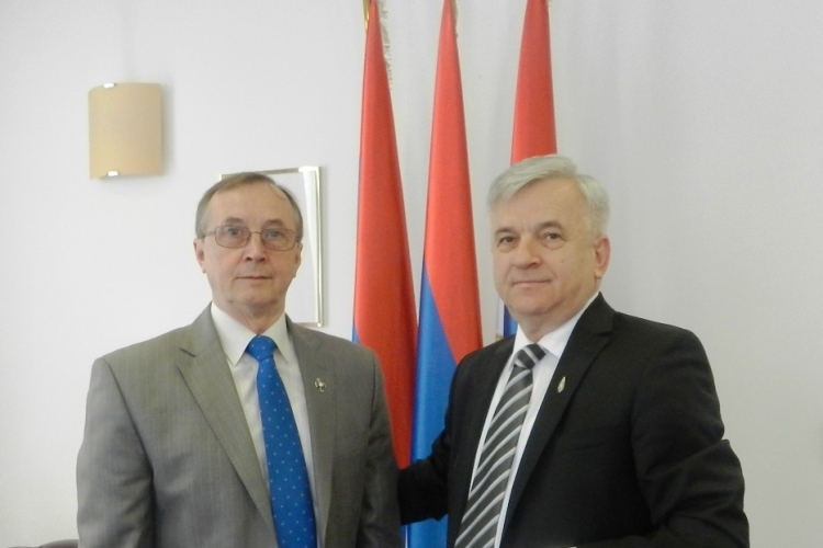 Predsjednik NS RS Nedeljko Čubrilović razgovarao sa Nikolajem Burljajevim