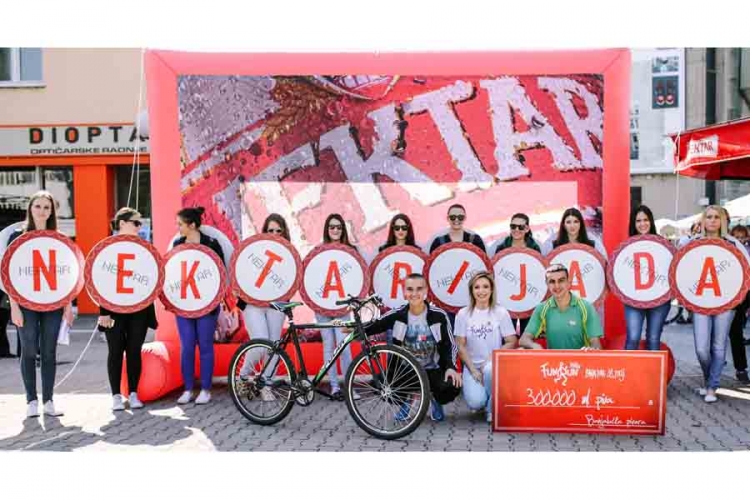 Bicikl i 300 000 ml Nektara za pobjednike trke "Nektar Fun Run"