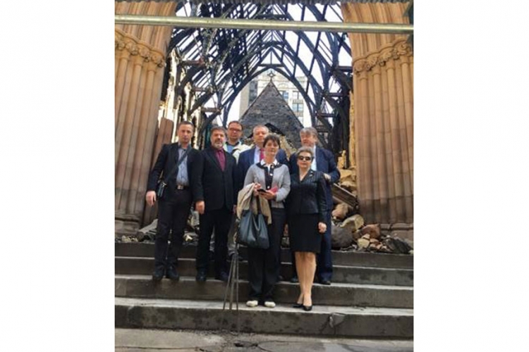 Delegacija RS obišla crkvu u Njujorku (FOTO)