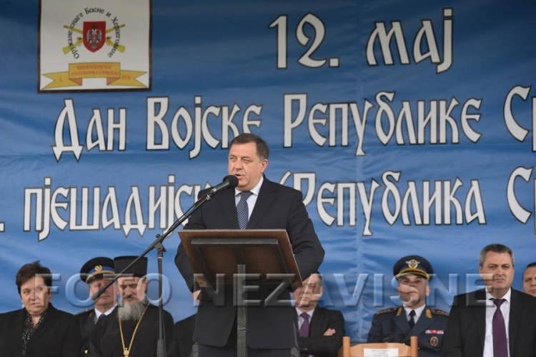 Dodik na obilježavanju Dana Vojske: RS je trajno opredjeljena za stabilnost i mir