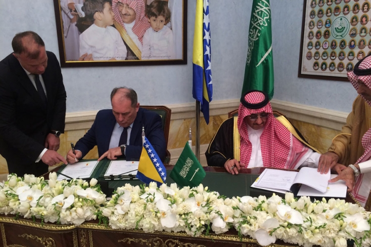BiH i Saudijska Arabija potpisale Sporazum o saradnji