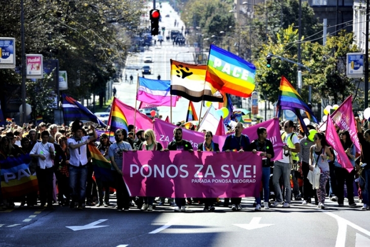 Parada ponosa u Beogradu 18. septembra