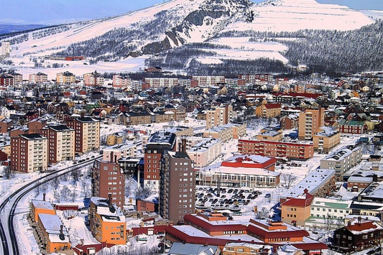 Sele cijeli grad u Švedskoj jer tone 