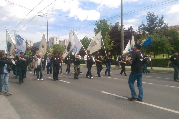 Protest boraca širom Federacije