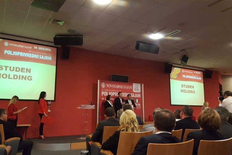 STUDEN Holding "Najbolji u agrobiznisu"