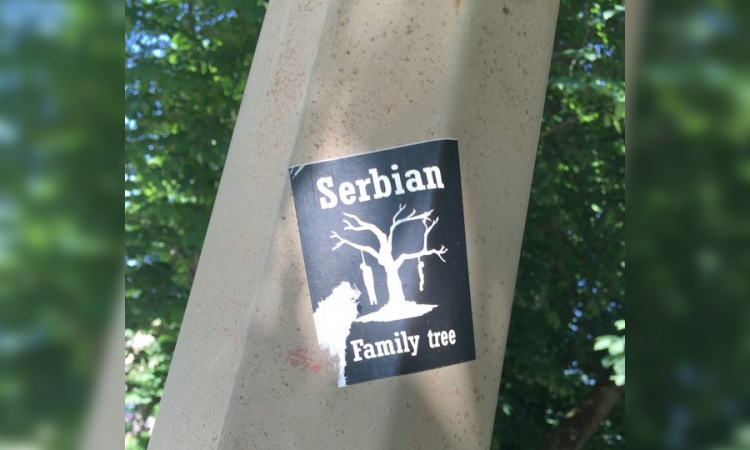 "Srbe na vrbe" ispred zagrebačkog vrtića (FOTO)