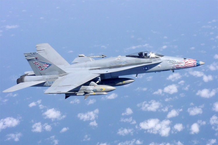 Srušila se dva američka lovca F/A-18