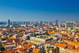 Bačena boja na pravoslavnu crkvu u Zagrebu