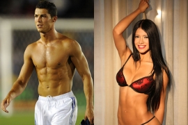 Ronaldo u klinču s kolumbijskom manekenkom
