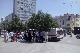 Povrijeđen biciklista u saobraćajnoj nesreći u centru Banjaluke