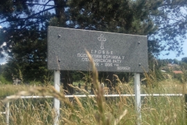 U MZ Verići ogorčeni stanjem na groblju za poginule borce