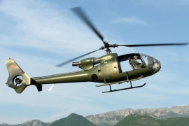 Povrijeđeni piloti u padu vojnog helikoptera kod Podgorice