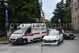 Sudar kod zgrade Sindikata u Banjaluci