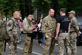 Odesa: Ukrajinski nacionalisti blokirali konzulat Rusije (FOTO)