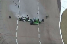 Užasna nesreća na Indikaru (VIDEO)