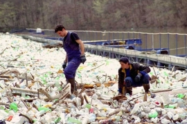 Banjaluka: Mreža na Vrbasu upeca 10.000 kubika smeća