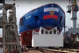 Rusija porinula ledolomac na nuklearni pogon (VIDEO)