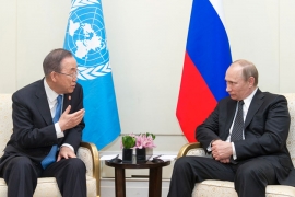 Ban Ki Mun Putinu: Hvala Vam