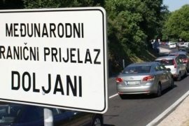 Na graničnom prelazu Doljani trenutno ne saobraćaju vozila iz BiH