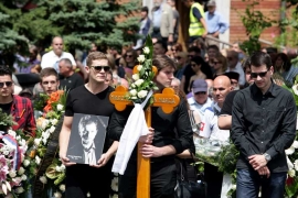 Uz "Nesanica" sahranjen glumac Milorad Mandić Manda (FOTO)