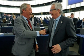Junker u Evropskom parlamentu pitao Faraža: Zašto ste ovdje?