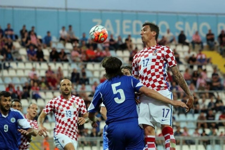 Hrvatska u pripremi za Euro pobijedila San Marino 10:0 