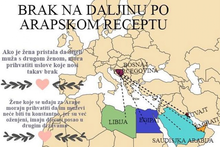 Bosanke postaju druge ili treće supruge Arapima
