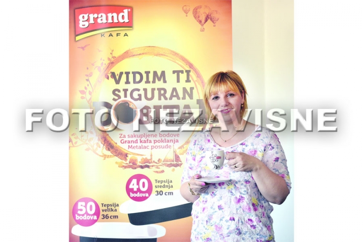 Nina Cvetković: Siguran dobitak uz "Grand kafu"