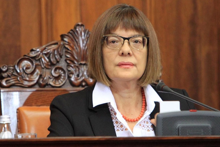 Maja Gojković ponovo predsjednica Skupštine Srbije
