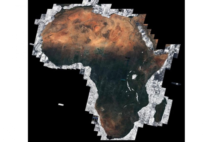ESA objavila najdetaljniji snimak Afrike 