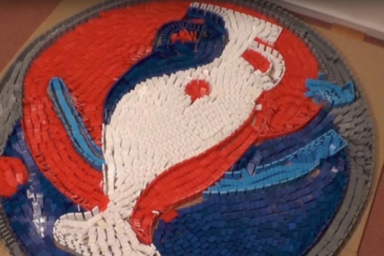 Nijemac sa 24.000 lego kockica najavio Evro (VIDEO)