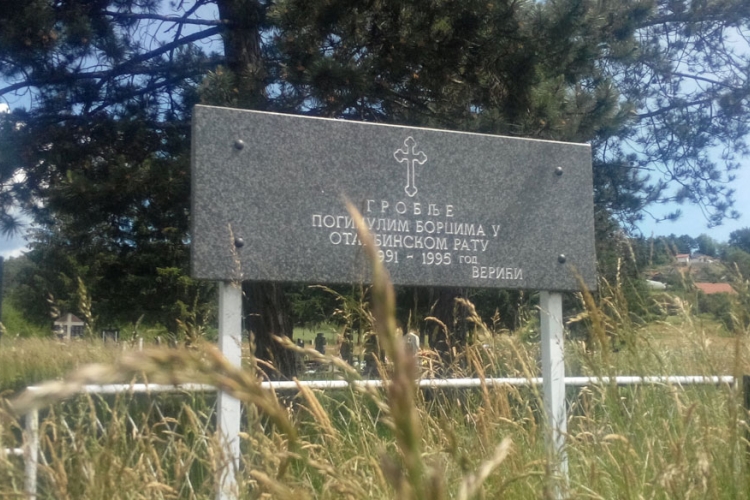 U MZ Verići ogorčeni stanjem na groblju za poginule borce