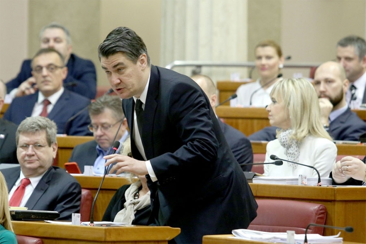 Milanović: Hrvatski građani nisu miševi, Sabor se mora raspustiti