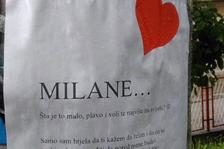 Lauš preplavile romantične poruke (FOTO)