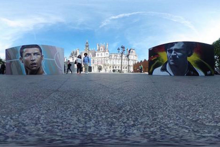 Pariz preplavljen muralima fudbalskih velikana (FOTO)