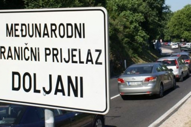 Na graničnom prelazu Doljani trenutno ne saobraćaju vozila iz BiH