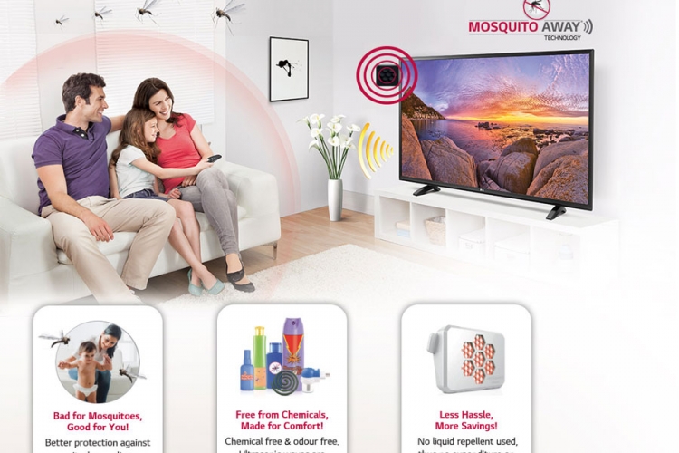 LG napravio TV koji tjera komarce (VIDEO)