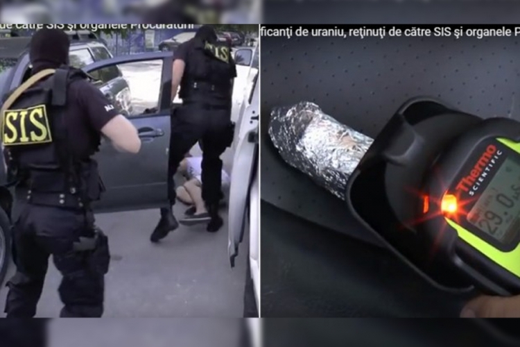 U Moldaviji zaplijenjen radioaktivni uranijum (VIDEO)