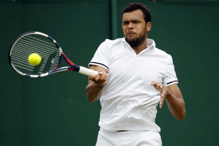 Tsonga, Gaske i Kirjos u drugom kolu Vimbldona