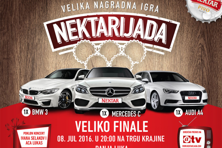 Desetine hiljada učesnika nagradne igre: Još dva dan  "Nektarijade"