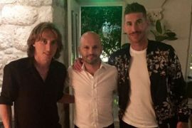 Luka Modrić u Dubrovniku večerao sa Sergiom Ramosem