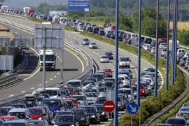 Hrvatska: Gužva na auto-putevima prema moru