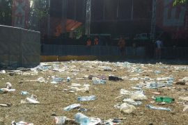 Exit prošao, ostalo 80 tona smeća