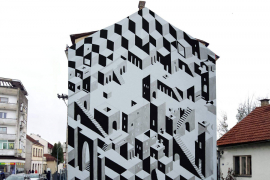 Mural "Grad" će krasiti novu fasadu u Prijedoru