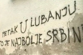 Otkriven identitet autora grafita na crkvi u Rajevom selu