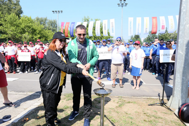 U Banji Vrućici počele 12. Sportske igre Koncerna Agram 