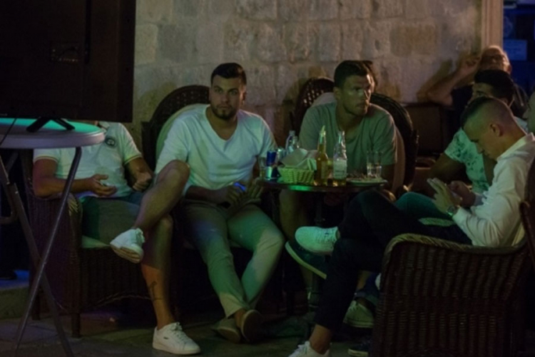 Džeko, Perišić i Kalinić u Dubrovniku zajedno gledali okršaj Njemačke i Italije