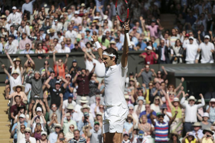 Federer čarolijom srušio Čilića